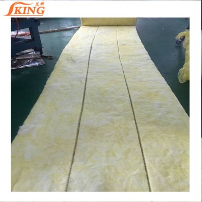 12kg/m3 Density Glass Wool Roll 50mm Fireproof Building Material For Argentina Market