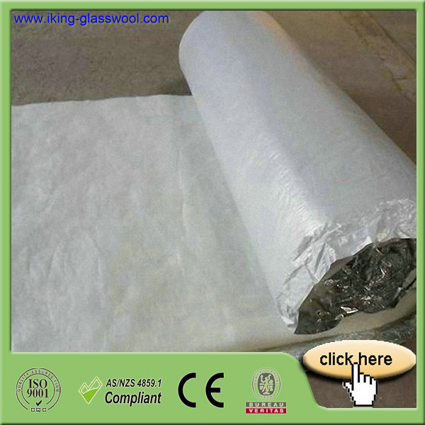 Aluminum Foil Glass Wool Heat Insulation Material