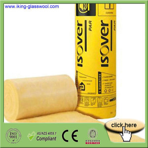 Fiber Glass Wool Insulation with Aluminum Foil Via Ce