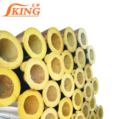 Competitive Price Glass Wool Pipe Insulation for HVAC